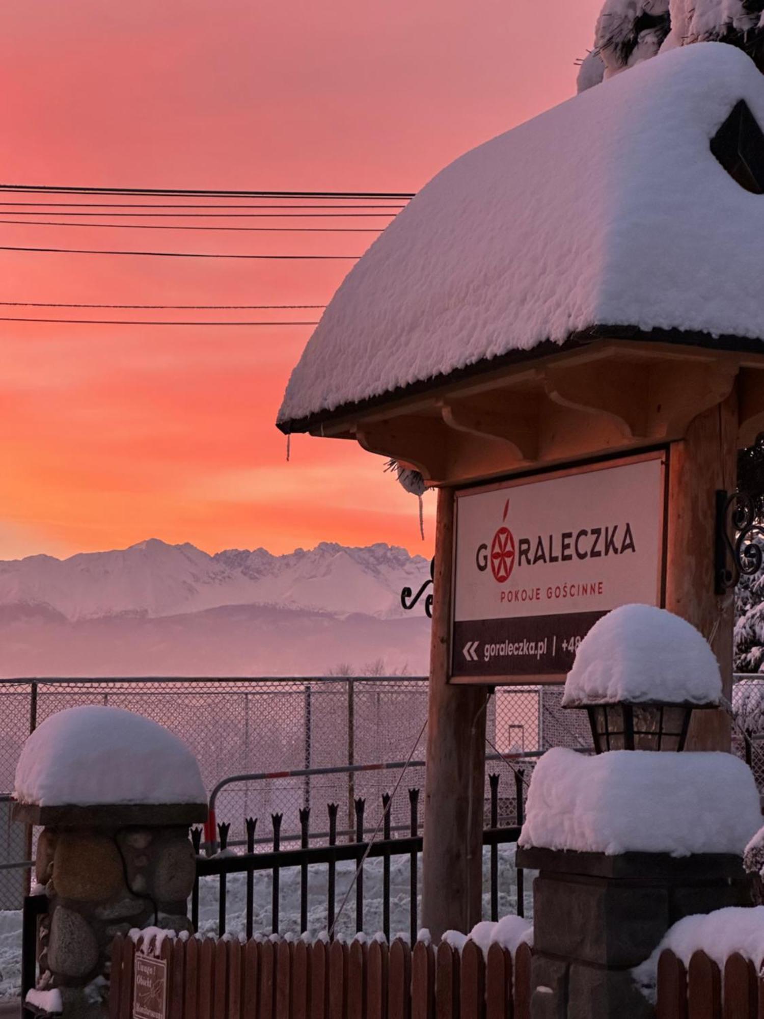 Pokoje Gościnne Góraleczka Szaflary Exterior foto